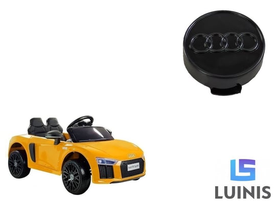 Lid end cap for the electric Ride-On Car wheel Dekiel zaślepka do koła Audi R8 Lean Toys