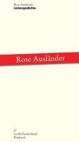 Liebesgedichte Auslander Rose