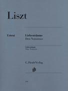 Liebesträume, 3 Notturnos Franz Liszt