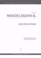 Lied ohne Worte Mendelssohn Bartholdy Felix