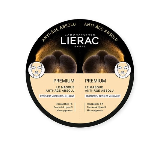 Lierac Duo, maska premium anti-aging absolute, 2 x 6 ml ALES GROUPE