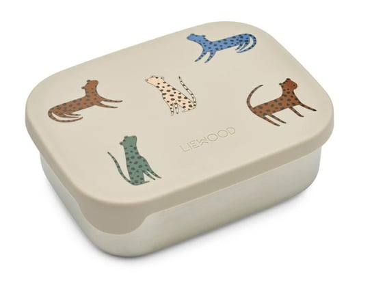 Liewood - Lunchbox z przegródkami Arthur - Leopard multi mix Liewood