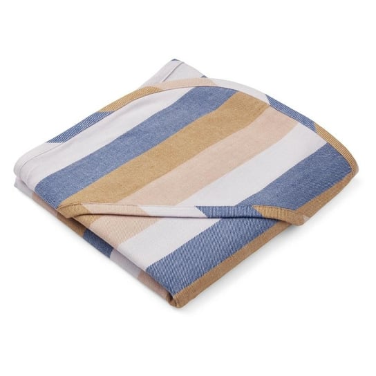 Liewood - Ręcznik z kapturkiem Mie - Y/D Stripe: Light lavender multi mix Liewood