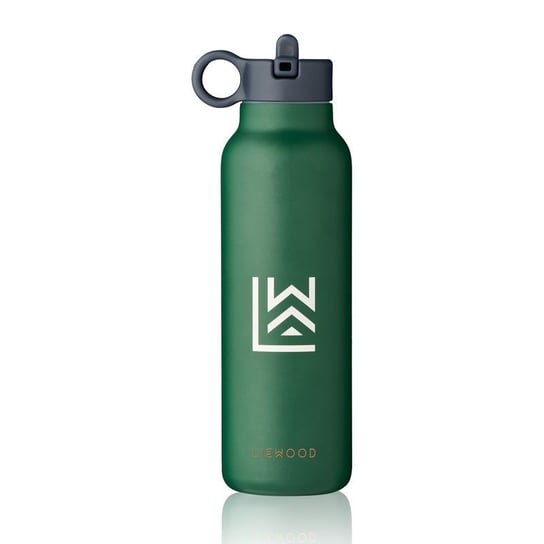 Liewood - Stalowa butelka termiczna z ustnikiem Falk Water Bottle 500ml - Classic navy mix Liewood