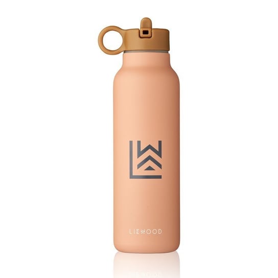 Liewood - Stalowa butelka termiczna z ustnikiem Falk Water Bottle 500ml - Tuscany rose multi mix Liewood