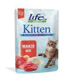 Life Cat Kitten Wołowina Karma Dla Kota Juniora 70G Life Pet Care