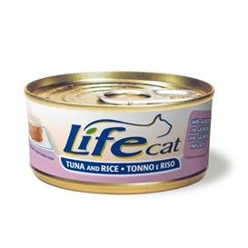 Life Cat Puszka 170G Tuńczyk Ryż Łosoś Karma Dla Kota Life Pet Care