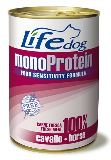 Life Dog puszka 400g Horse Monoprotein Life Pet Care