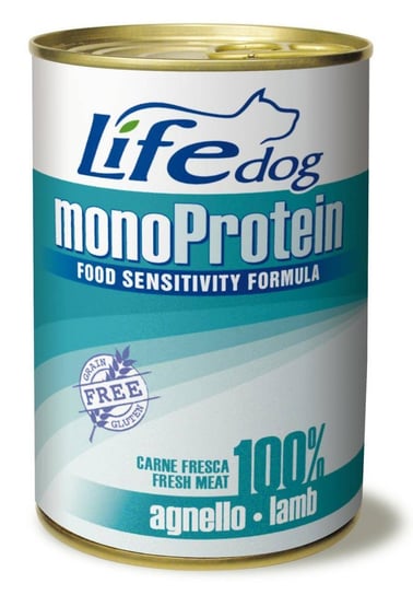 Life Dog puszka 400g Lamb Monoprotein Life Pet Care