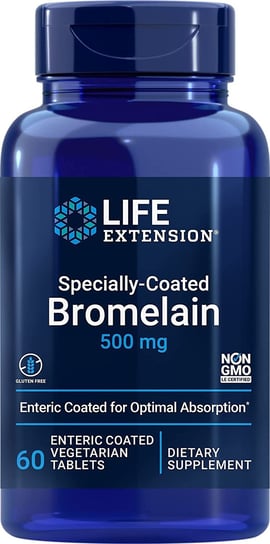Life Extension, Bromelain, Suplement diety, 60 tabletek Inna marka