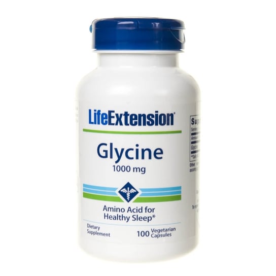 Life Extension, Glicyna 1000 mg,  Suplement diety, 100 kaps. Life Extension