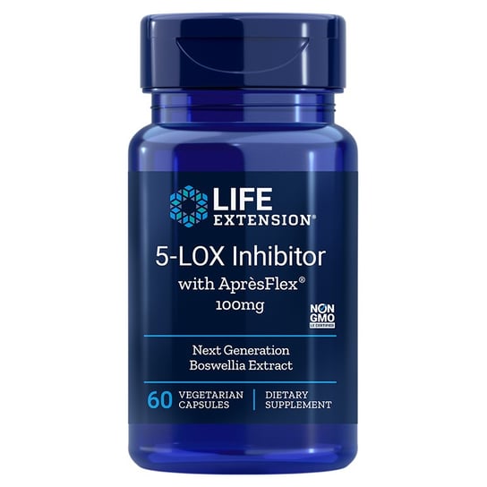 Life Extension Inhibitor 5-LOX z AprèsFlex® - Suplement diety, 60 kaps. Life Extension