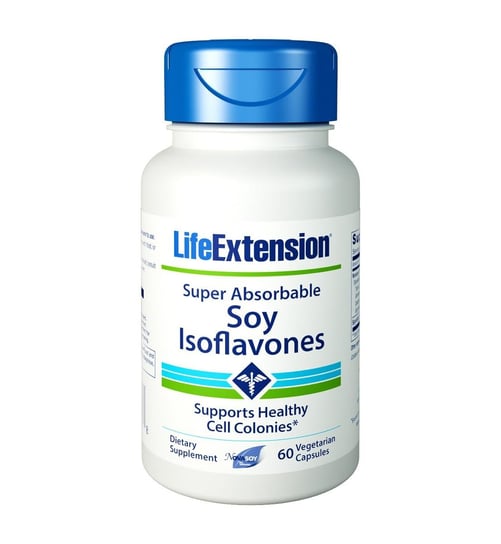 Life Extension, Izoflawony Sojowe, Suplement diety, 60 kaps. Life Extension