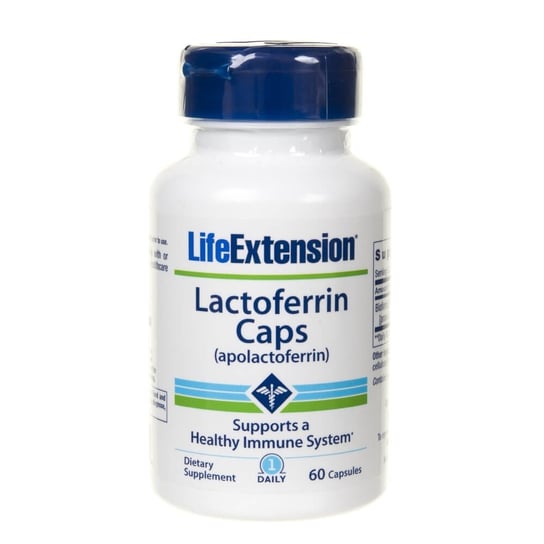 Life Extension, Laktoferyna (Apolaktoferyna), Suplement diety, 60 kaps. Life Extension