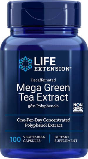 Life Extension, Mega Green Tea Extract, Zielo Life Extension