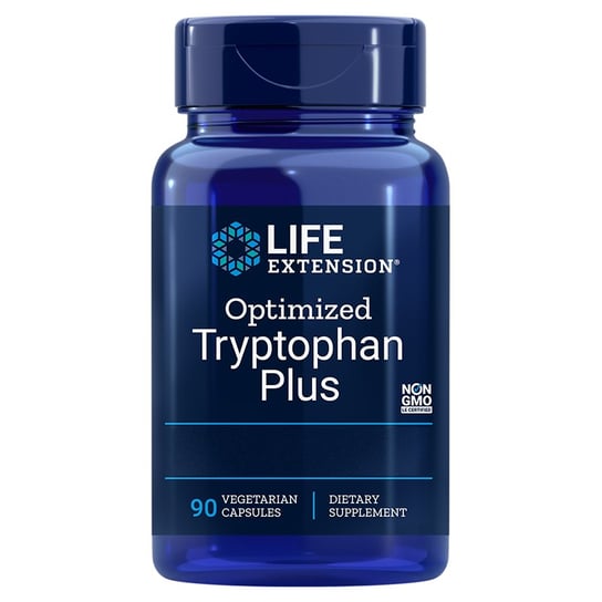 Life Extension Optymalizowany Tryptofan Plus - Suplement diety, 90 kaps. Life Extension