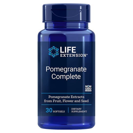 Life Extension Pomegranate Complete Suplementy diety, 30 kaps. Life Extension