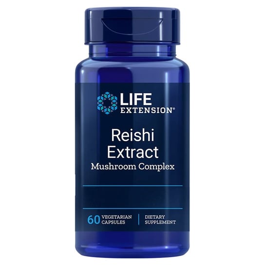 Life Extension Reishi Extract Mushroom Complex Suplementy diety,  60 vege kaps. Life Extension
