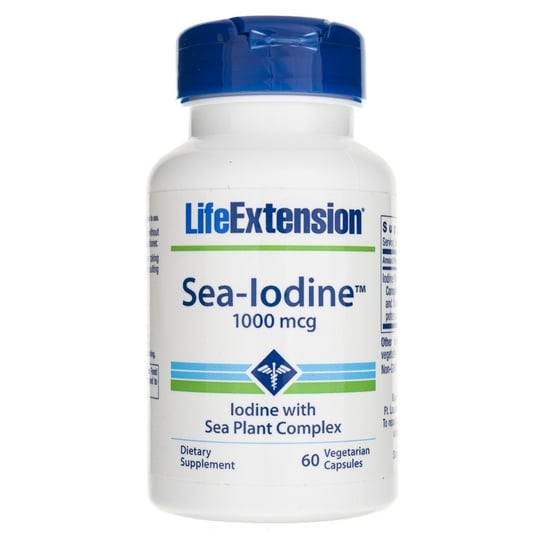 Life Extension, Sea-Iodine, Suplement diety, 60 kapsułek Life Extension