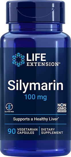 Life Extension, Silymarin, Suplement diety, 90 kaps. Inna marka