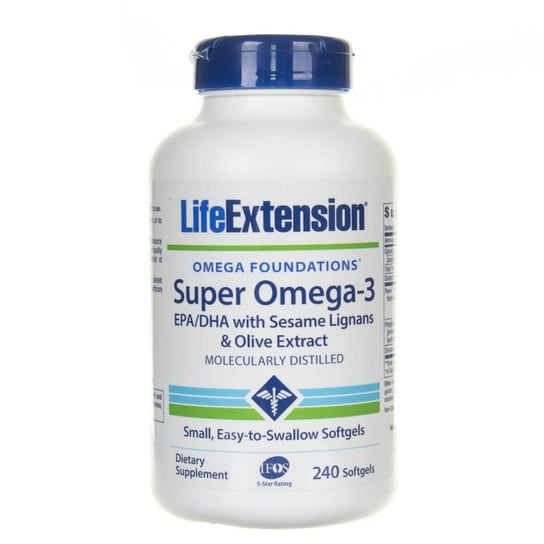 Life Extension, Super Omega-3 EPA/DHA, 240 kapsułek Life Extension