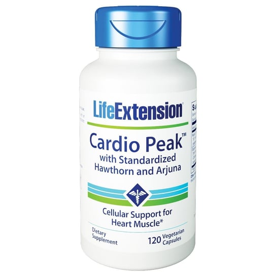 Life Extension, Suplement diety Cardio Peak, 120 kapsułek Life Extension