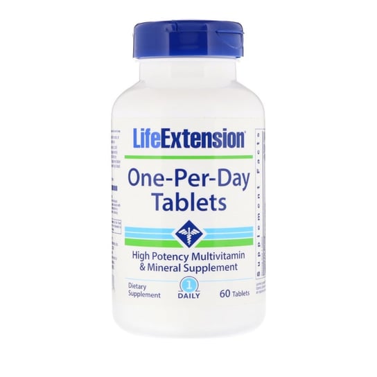 Life Extension, suplement diety Multiwitamina, 60 tabletek Life Extension