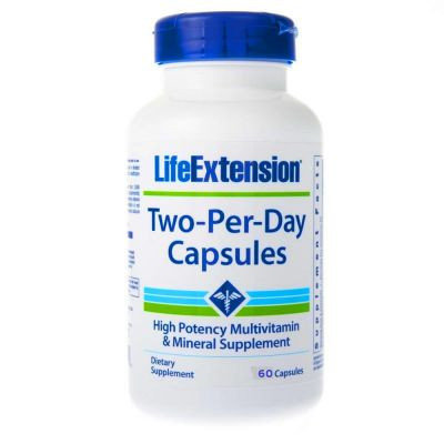 Life Extension, Two-Per-Day Capsules, Suplement diety, 60 kapsułek Life Extension