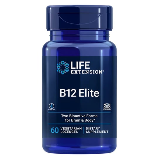 Life Extension, Witamina B12 Elite, Suplement diety, 60 kaps. Life Extension