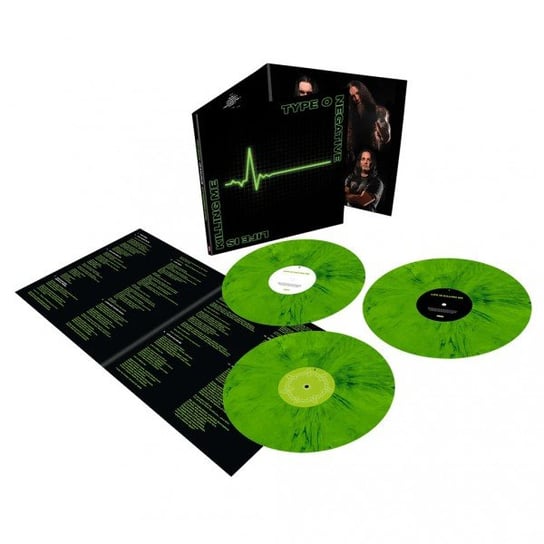 Life Is Killing Me 20th Anniversary (Green & Black), płyta winylowa Type O Negative