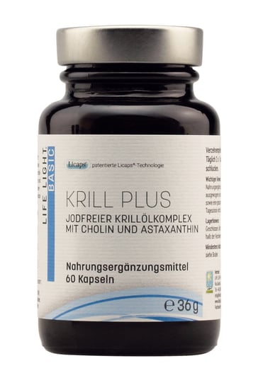 Life Light, Krill Plus 36 g, Suplement diety, 60 kaps. Life Light