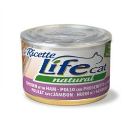 Life Pet Care Karma dla kota kurczak Szynka Fasola Puszka 150G Life Pet Care