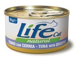 Life Pet Care Puszka 85G Tuńczyk Grouper Granik Karma dla kota Life Pet Care