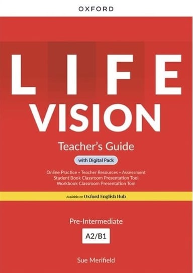 Life Vision. Pre-Intermediat A2/B1. Teacher's Guide + Digital Pack Merifield Sue