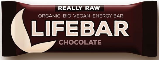 Lifefood, baton daktylowo-orzechowy z czekoladą raw bezglutenowy bio, 47 g Lifefood