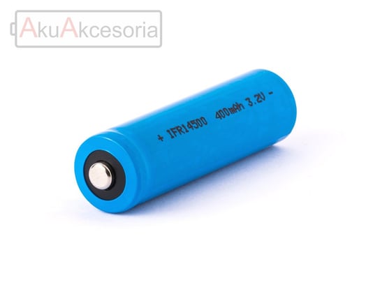 LiFePo4 IFR 14500 AA - 400mAh 3,2V Cottcell