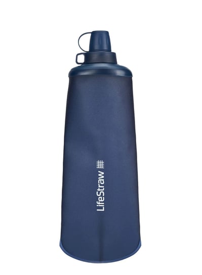 LifeStraw Peak Squeeze, Filtr do wody z miękką butelką 1l, Mountain Blue LifeStraw