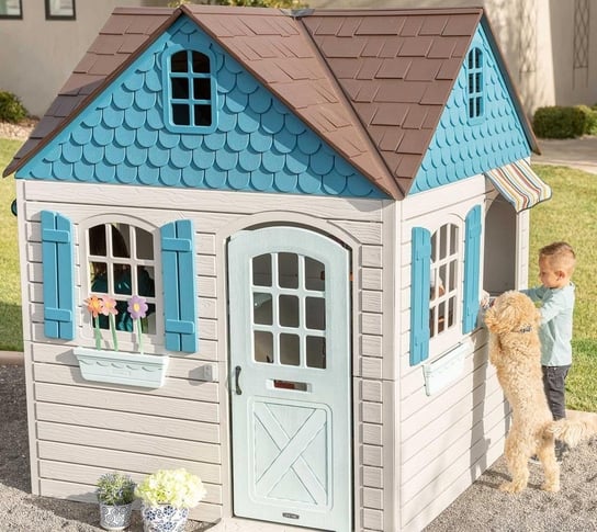 Lifetime domek do zabawy dla dzieci w kolorze szaro-niebieskim Lifetime