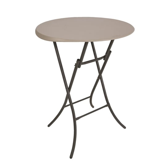 LIFETIME Okrągły stół Bistro, migdałowy, 83,8 cm Lifetime