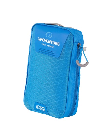 Lifeventure, Ręcznik szybkoschnący, SoftFibre niebieski, 110x65 cm lifeventure