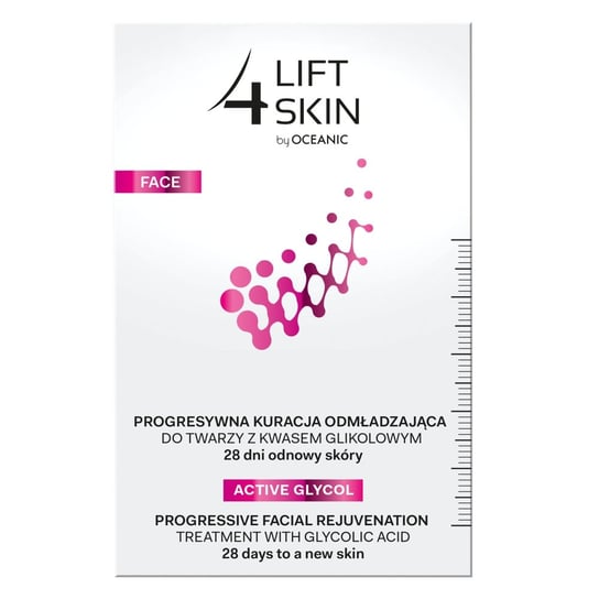 Lift 4 Skin, Active Glycol, progresywna kuracja odmładzająca, 2x15 ml Lift4Skin