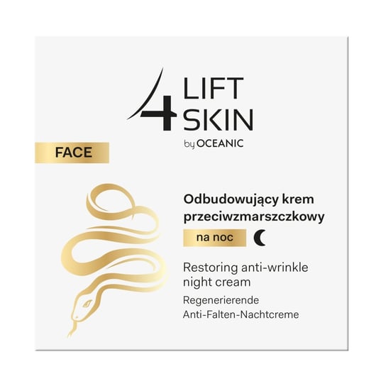 Lift 4 Skin, odbudowujący krem przeciwzmarszczkowy na noc, 50 ml Long 4 Lashes
