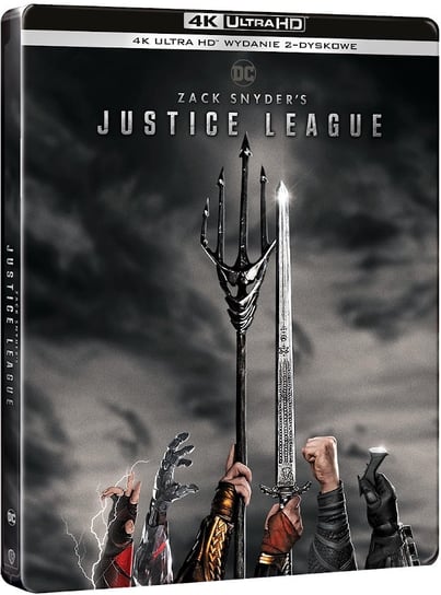 Liga Sprawiedliwości Zacka Snydera (Steelbook) 4K Snyder Zack