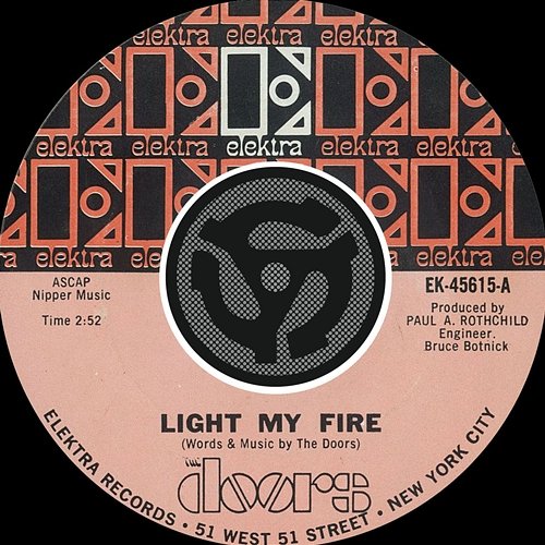 Light My Fire / Crystal Ship The Doors