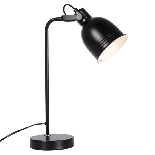 Light Style Living Lampa stołowa biurkowa lampka szkolna nocna metalowa czarna na biurko loft 41 cm Orion
