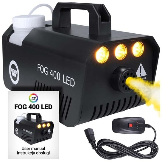 LIGHT4ME FOG 400 LED wytwornica dymu mgły LIGHT4ME