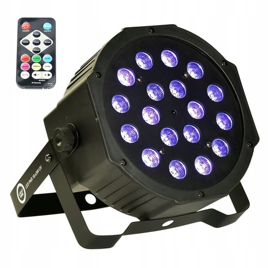 Light4Me Led Par 18X3W Uv Reflektor Oświetlacz Ultrafioletowy Inna marka