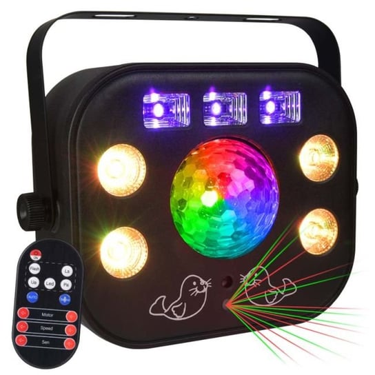 LIGHT4ME MULTIPHASE multiefekt LED UV wash strobe LIGHT4ME