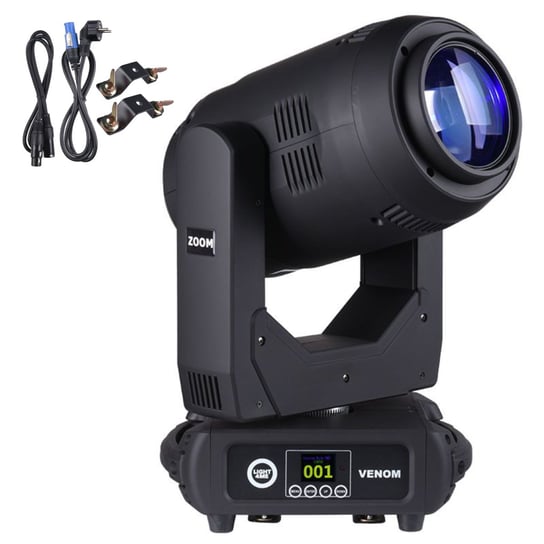 Light4Me Venom Zoom 350 Głowica Ruchoma Led Beam Spot Wash LIGHT4ME