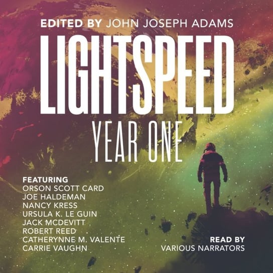 Lightspeed - audiobook Lee Yoon Ha, Le Guin Ursula K., Carrie Vaughn, Card Orson Scott, Lee Tanith, Haldeman Joe, Emshwiller Carol, McDevitt Jack, Adams John Joseph, Tallerman David, Yu Charles, Kim Alice Sola, Lansdale Joe R., Valente Catherynne M., Valentine Genevieve, Rambo Cat, Fultz John R.